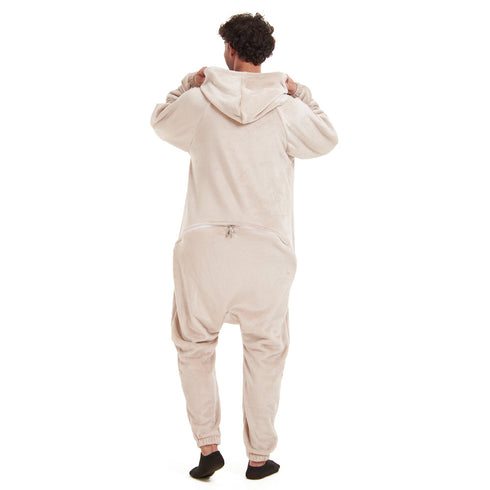 Snuggs Blanket Onesie Beige
